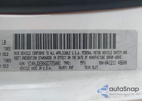2016 Jeep Compass High Altitude Edition from USA, damaged, VIN 1C4NJDEBXGD725001